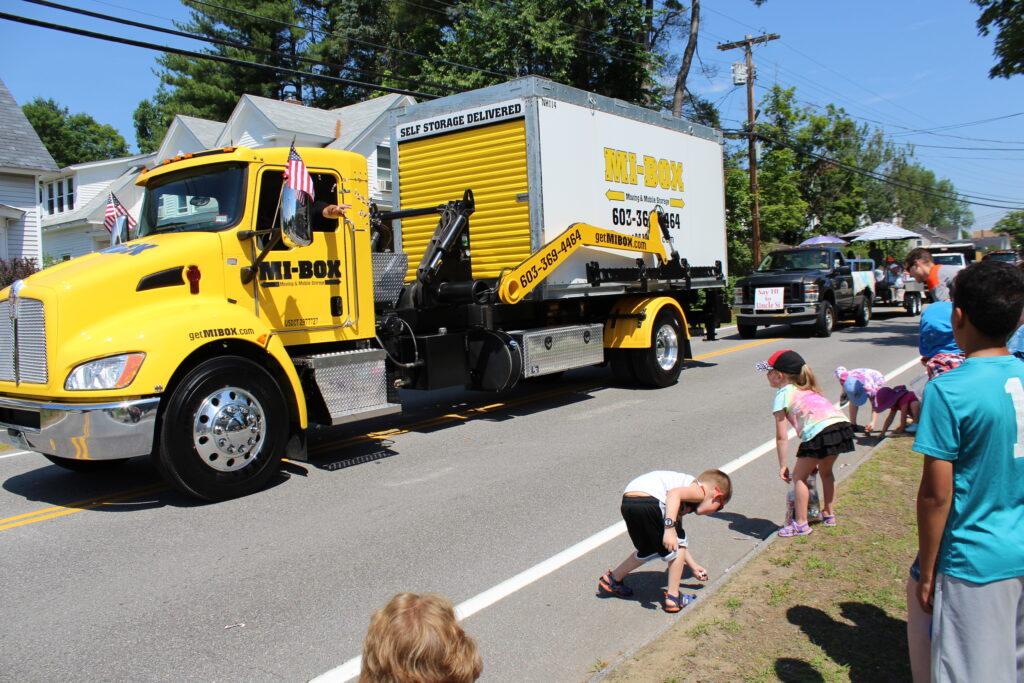 MI-BOX storage container delivery at SNHU Manchester NH