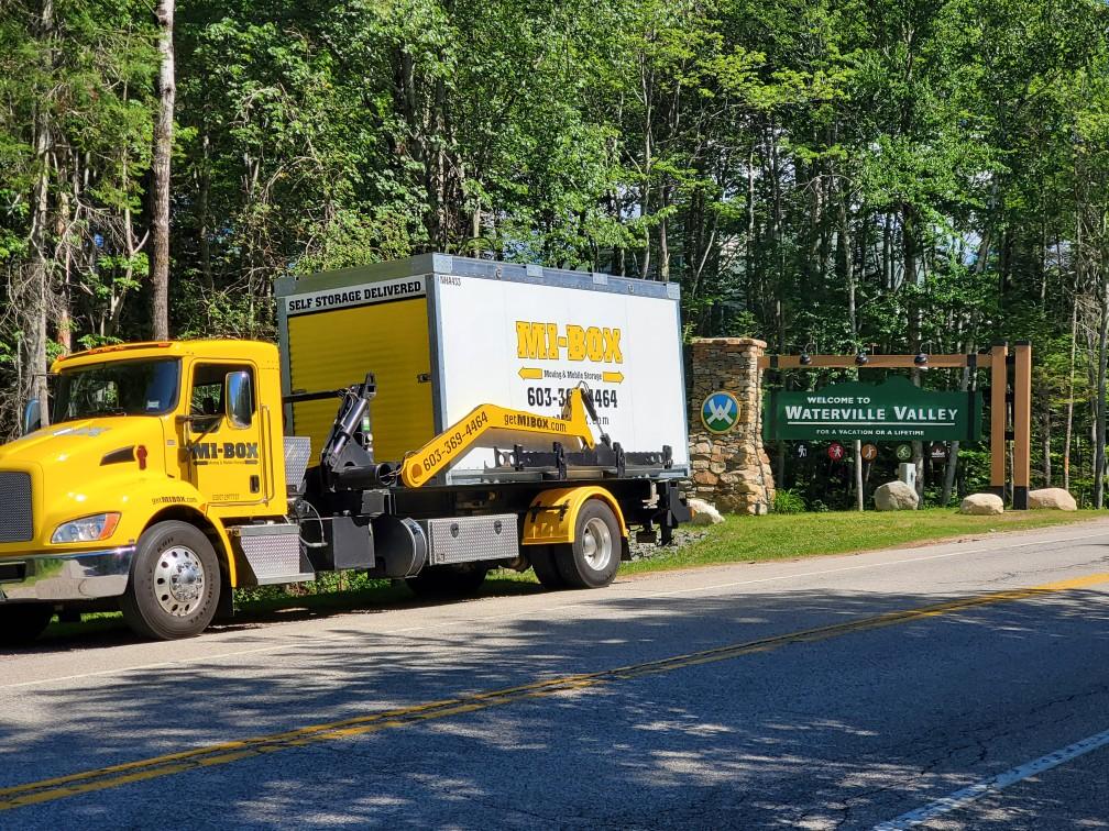MI-BOX portable storage in Waterville Valley, NH
