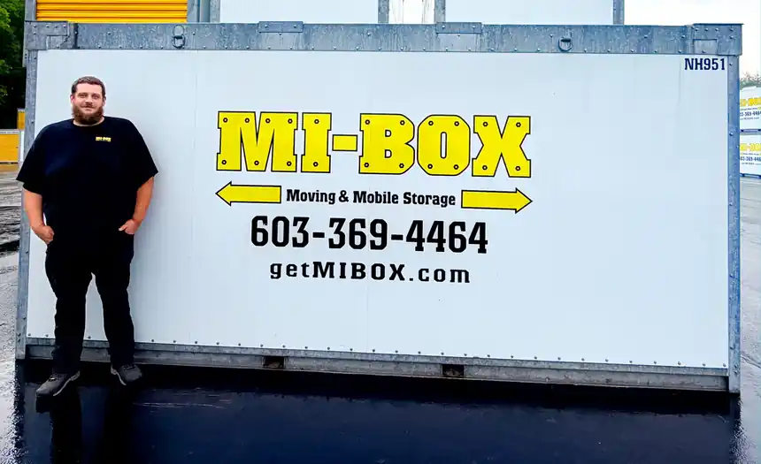 Theodore Gargano, Delivery Driver and Operator at MI-BOX of Central New Hampshire